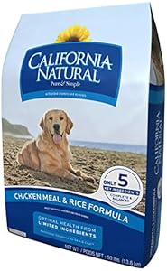 California Natural Chicken Meal & Rice Adult Dog Food - 30 lb California Natural Chicken Meal & Rice Adult Dog Food - 30 lb