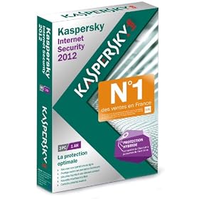 Kaspersky internet security 2012 (3 postes, 1 an)