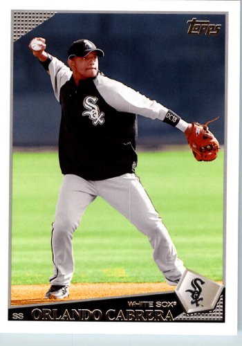 2009 Topps Team Edition Chicago White Sox Baseball Card # CWS7 Orlando Cabrera Mint Condition - Shipped In Protective ScrewDown Display Case!
