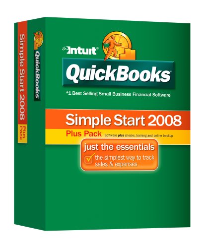 QuickBooks Simple Start Plus Pack 2008 [OLD VERSION]