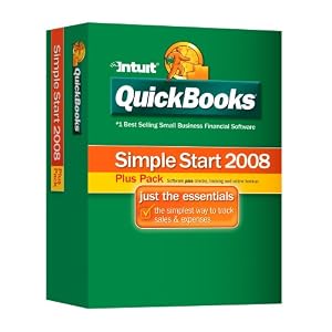 QuickBooks Simple Start Plus Pack 2008 [OLD VERSION] by Intuit