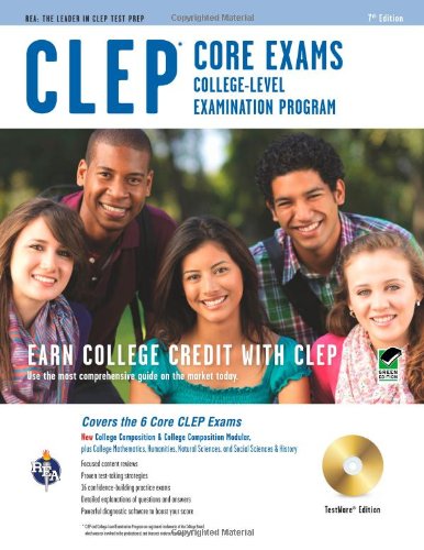 CLEP Core Exams w/ Test Preparation)
