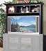 Kush Furniture 1702Hbk Summerland Hutch in Ebony Black Finish