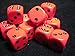 6-sided Dice: Opaque Red by Chessex