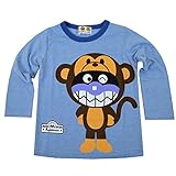 アンパンマン 申年 干支 長袖Tシャツ 男の子 女の子 ANPANMAN （サックス80cm）