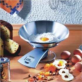 Soehnle Giga Digital Kitchen Scale, Silver