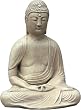 Buddha in Meditation Statue - stone finish