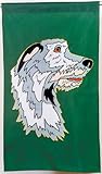IMAGE OF Irish Wolfhound Outdoor Appliqued Flag 28
