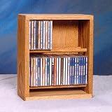 52 CD Storage Rack Finish: Unfinished