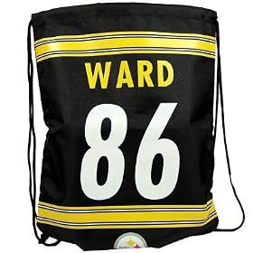 PITTSBURGH STEELERS HINES WARD DRAWSTRING BACKPACK