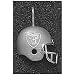LogoArt Oakland Raiders Sterling Silver Team Helmet Pendant