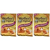 Werther's Original New Soft Caramels 2.22 Oz (63g) (3 Pack)