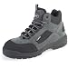 Capps LH403 Unisex Grey Suede Safety Sports Hiker Boot With Scuff Protection At Toe And 200 Joule Composite Toe Caps