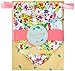Talking Tables Tropical Party Floral Hanging Garland 16 Ft. for a Tea Party, Luau or Birthday, Multicolor