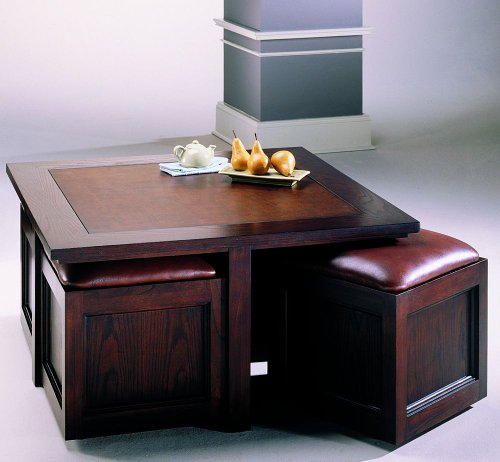 Kanson Storage Table by Hammary - Oxblood (T1004403-00)