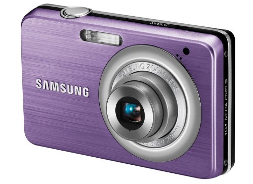 Samsung ST30 Digitalkamera (10,1 Megapixel, 3-fach opt. Zoom, 6 cm (2.36 Zoll) Display, Weitwinkel, bildstabilisiert) violett