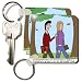 Test of Faith at Seminary in the Form of Student Loans - Set Of 4 Key Chains