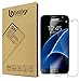 Fenix Samsung Galaxy S7 9-H Premium Tempered Glass Screen Protector, Full Screen Coverage, High Definition, Clear Transparency, Anti-Bubble Shield with Frosted Faceplate for Samsung Galaxy S7
