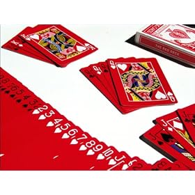 Bicycle Deck Jumbo RED Cards Magic Tricks Playing Poker