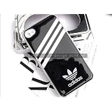 〆iPhone4S/4ハードケース/adidas/アディダス/カバー★ブラック