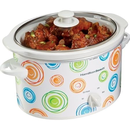 Hamilton Beach 33138 Slow Cooker, 3-Quart