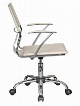 Cream Designer Office Desk Chair