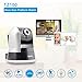 2pcs TENVIS TZ100 HD Wireless IP/Network Security Camera, Remote Live View, Capture Picture and Video Clip, Pan & Tilt, Plug&Play, with Two-Way Audio and Night Vision, Motion Detection (Silver)