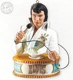 Carlton Cards Heirloom Elvis Presley Musical Christmas Ornament