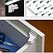 ilovebaby Magnetic Cabinet Locks (4 Locks and 1 Key)- Child Proof Cupboards and Drawers with Invisible Baby Locks - Install in Minutes