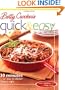 Betty Crocker's Quick & Easy Cookbook
