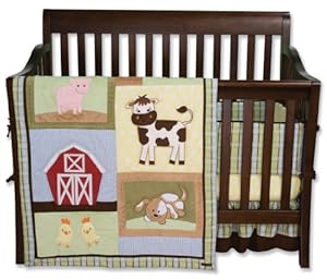 barnyard baby bedding