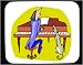 Mouse Pad with man, singing, piano, humans, human, body, individuals, people, individual, pet, persons, person, howling, dog, musician, pianist