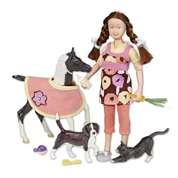 BREYER HORSES PET SITTER SET