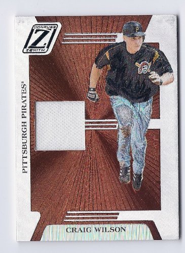 2005 Zenith Game Used Jersey #7 Craig Wilson Pittsburgh Pirates