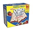 Kellogg's Pop-Tarts Frosted Strawberry, 29.3-Ounce, 16-Count Boxes (Pack of 8) Kellogg's Pop-Tarts Frosted Strawberry, 29.3-Ounce, 16-Count Boxes (Pack of 8)
