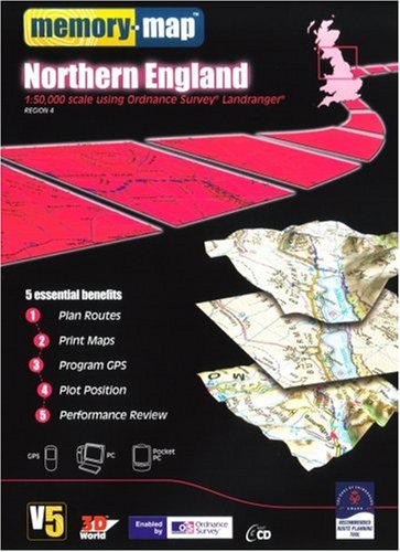  : Memory-Map Version 5 Standard Edition - OS Maps 1:50K - Region 04
