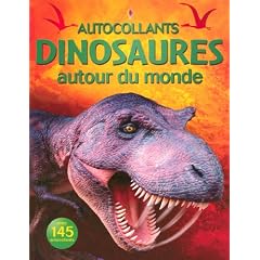 Dinosaures autour du monde (autocollants)