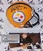 Rocky Bleier Autographed/Hand Signed Pittsburgh Steelers Mini Helmet