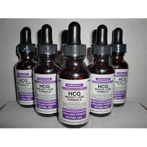 Homeopathic HCG Weight Loss Formula + Amino Acid and Vitamins B6 and B12 (1 oz.) by Healing Power Within