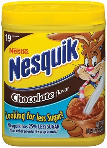 Nesquik Chocolate Drink Mix, 10.9-Ounce Canisters (Pack of 6) by Nesquik