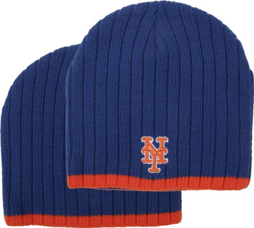 New York Mets Ribbed Knit Hat