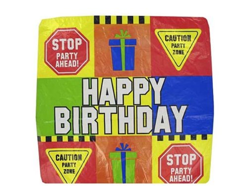 24 Packs of mylar balloon 19 x 19 in.