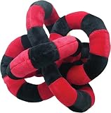 Loopies Loops - Large 12 in. in Red and Black with Squeaker