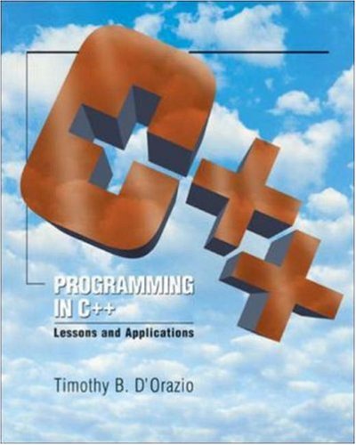 Programming in C++: Lessons and Applications