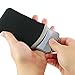 eForCity Insten Soft Pouch Compatible with Apple iPhone 4S - Retail Packaging - Black