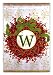 Berry Wreath Garden Flag - W