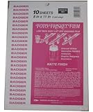 Badger Air-Brush Co.601 Foto/Frisket Film Matte