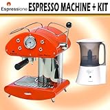 Espressione Cafe Retro Espresso Machine + Frothing Unit