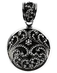Sterling Silver Balinese Hand-Crafted Pendant