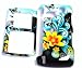Blue Sky with Black Night Yellow Flower Butterfly Art Design for Samsung T559 Comeback Snap on Cell Phone Case